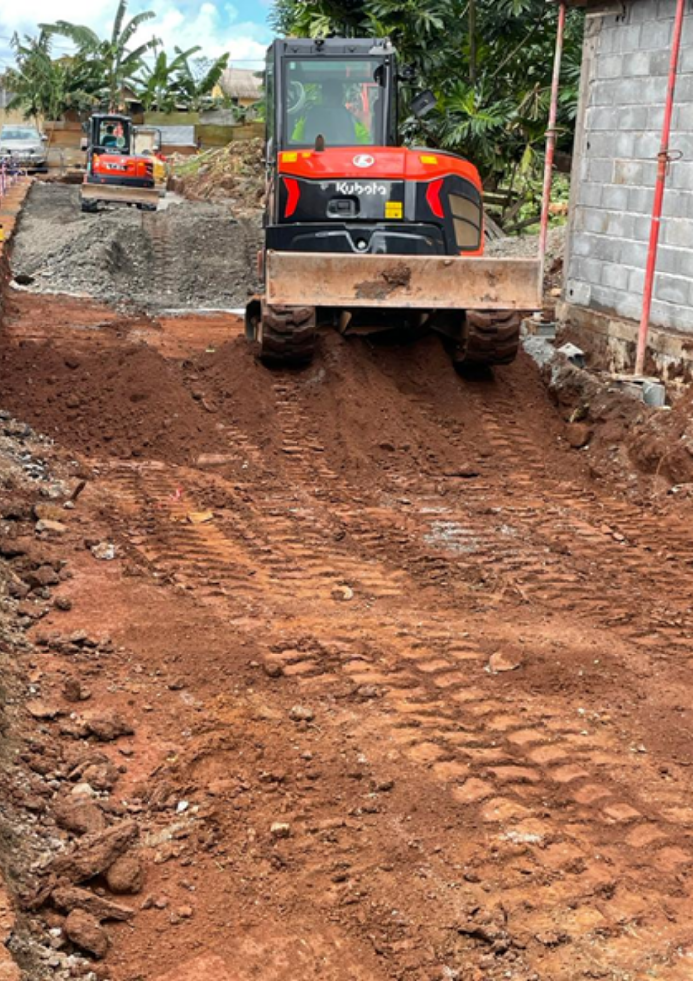 Démolition à Mamoudzou