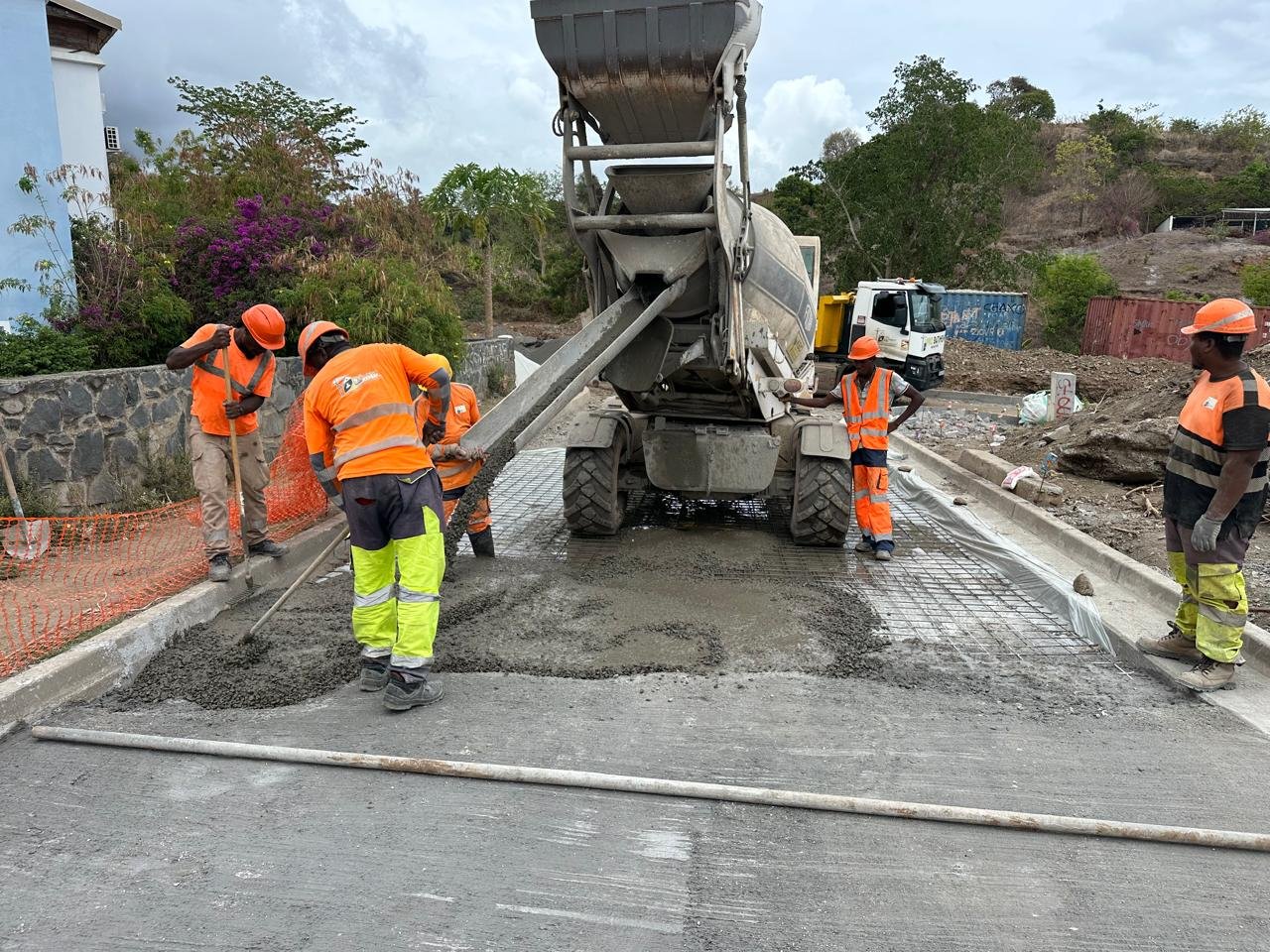 Démolition bâtiment à Mayotte